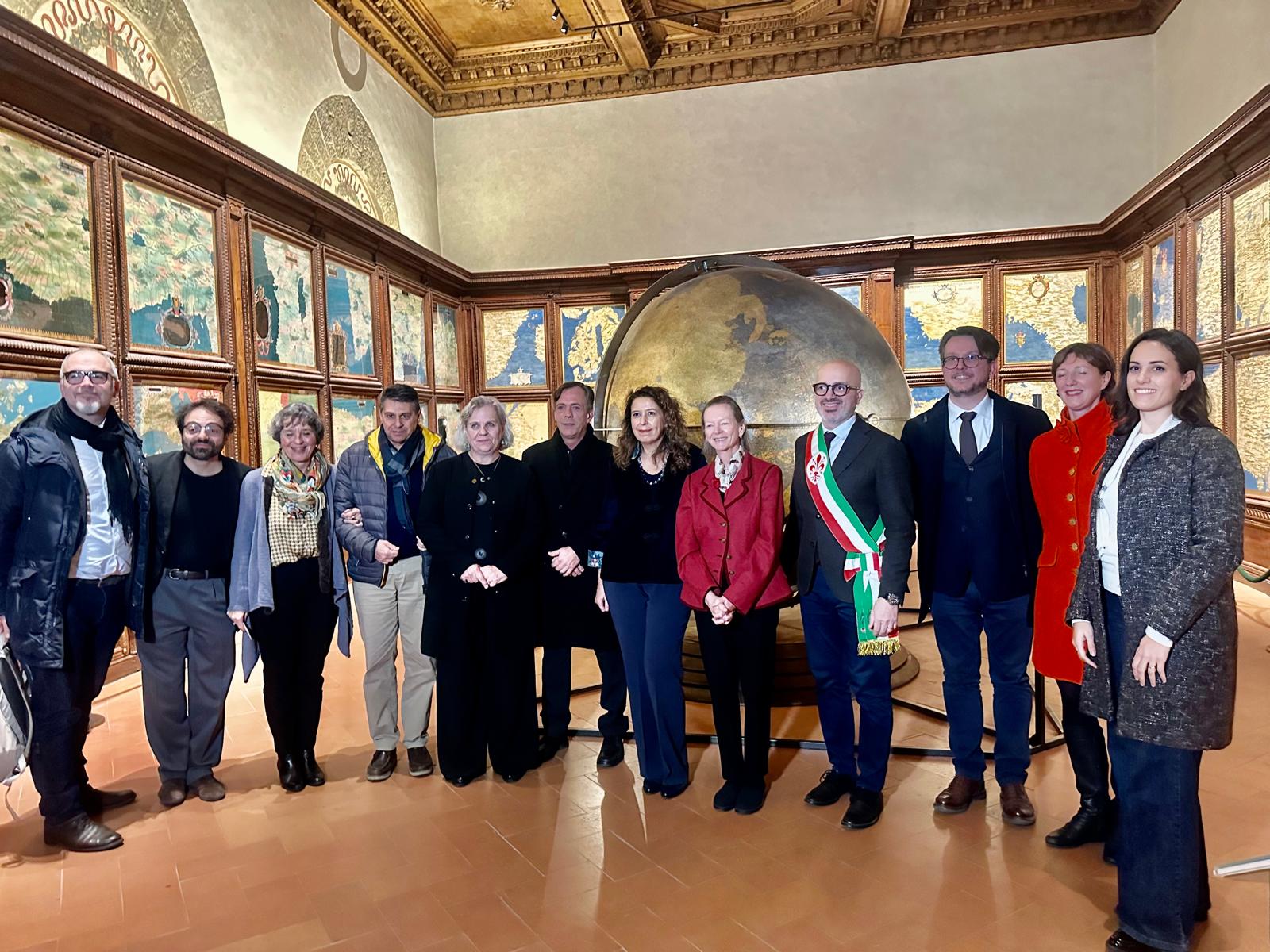 Concluso dopo 3 anni il restauro della “sala delle carte geografiche” a Palazzo Vecchio – ASCOLTA